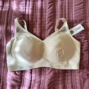 Forlest viral TikTok wire free bra NWT Size 3XL - beige color